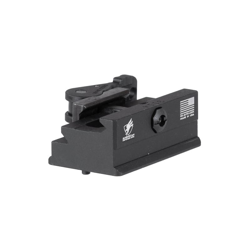 American Defense Mfg AD-ARCA-TP ARCA to Picatinny Tripod Adapter, Black