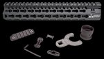 BCM KMRA10556BK KMR Alpha Handguard AR-15 10 inch Keymod Aluminum Black Anodized