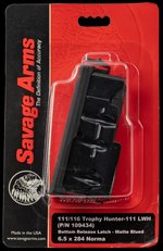 Savage OEM Detachable Rifle Magazine 6.5x284 Norma 4-Round Matte Blue
