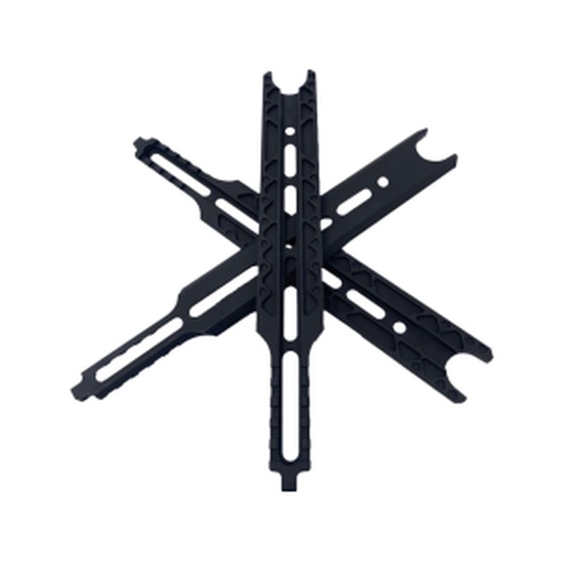 Salmon River Solutions Hunters M-LOK Rail Long Aluminum Black