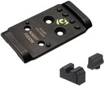 Night Fision Glock MOS Optic Plate + EPS Co-Witness Sights Combo