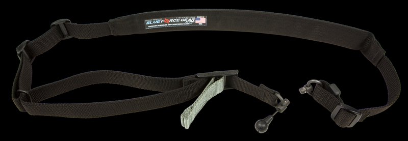 Blue Force Gear VCAS2TO1RED200AABK Vickers 221 Black Cordura One-Two Point AR Platform Sling