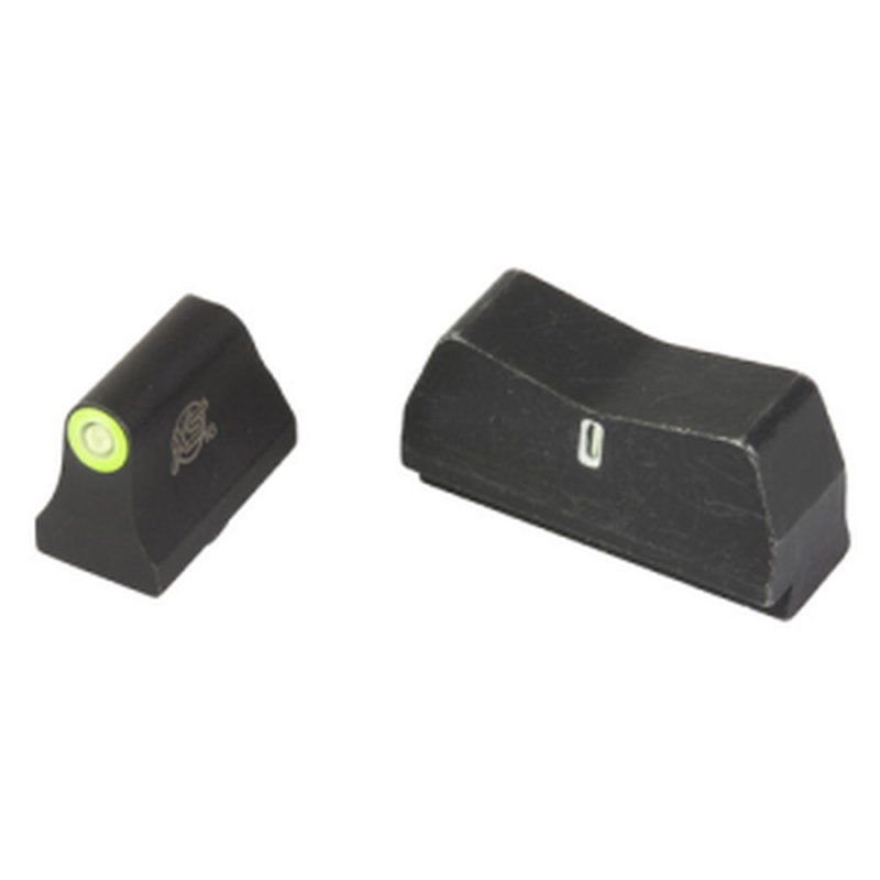 XS Sights DXT2 suppressor height night sights green dot fits Glock 17/19/22/23/24/26