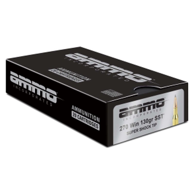 Ammo Inc 270W130SSTA20D 270 Win SST 130gr Signature Rifle Ammunition
