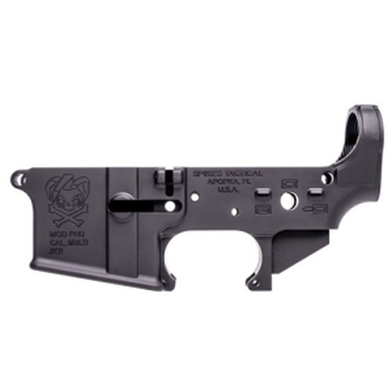SPIKES TACTICAL PHU Joker Stripped Lower Receiver Multi Black AR15