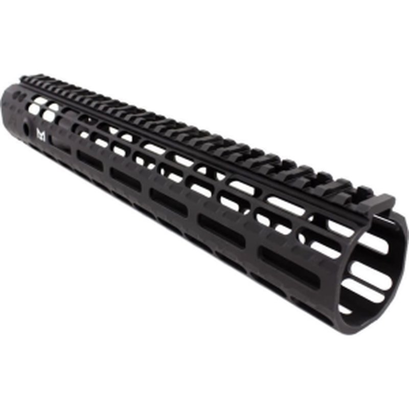 Aero Precision AR-15 Rifle Enhanced M-Lok Handguard Gen2 6005A-T6 Aluminum Black Hard Coat Anodized 12" - APRA100217C