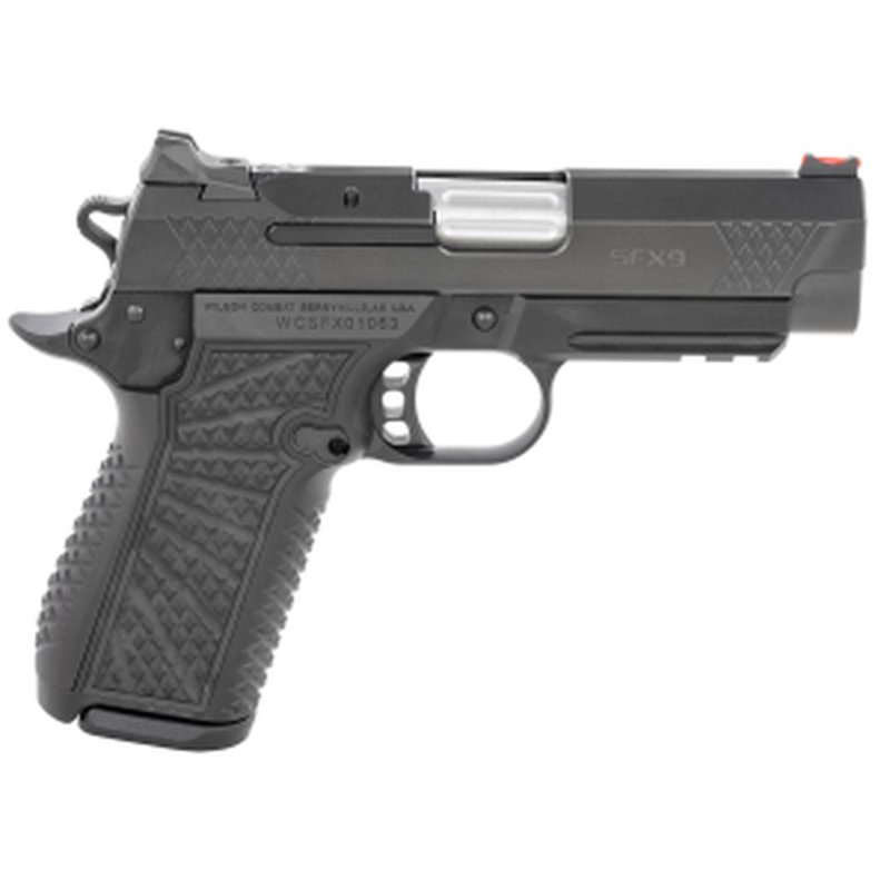 Wilson Combat SFX9 Lightrail Frame 9mm Pistol 4-Inch Barrel Black Aluminum Rail