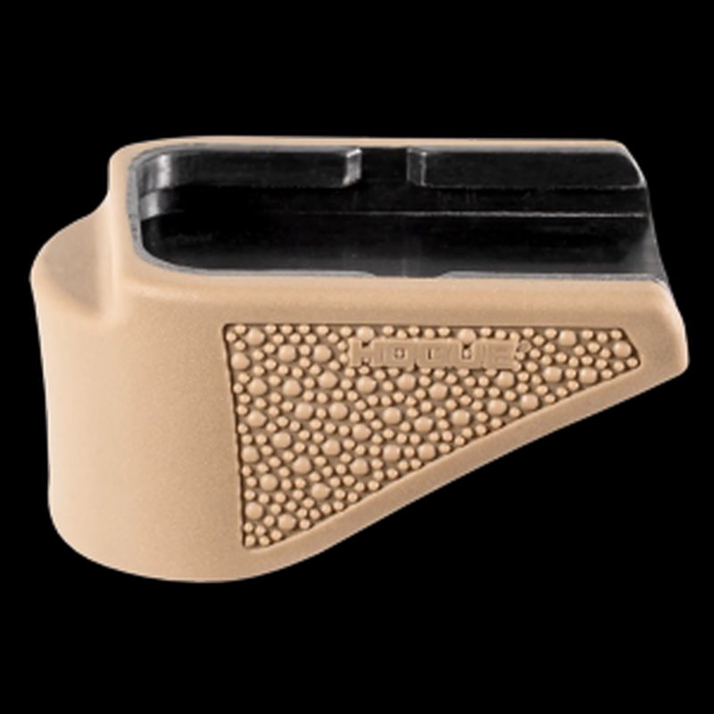 Hogue 18623 Glock 26 Grip Extension Base Pad (10rd) - FDE
