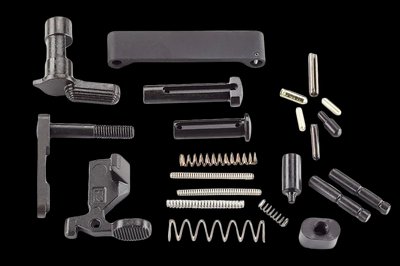 Wilson Combat TRLOWERK AR-15 Lower Parts Kit w/ Right-Hand Safety (No FCG) Matte Black