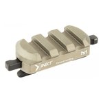 Kinetic Development Group Kinect M-LOK 3-Slot Picatinny Rail Section Brown