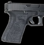 Talon Grips Textured Rubber Adhesive Grip Wrap for Compact Glock Gen 5 Pistols EV02R
