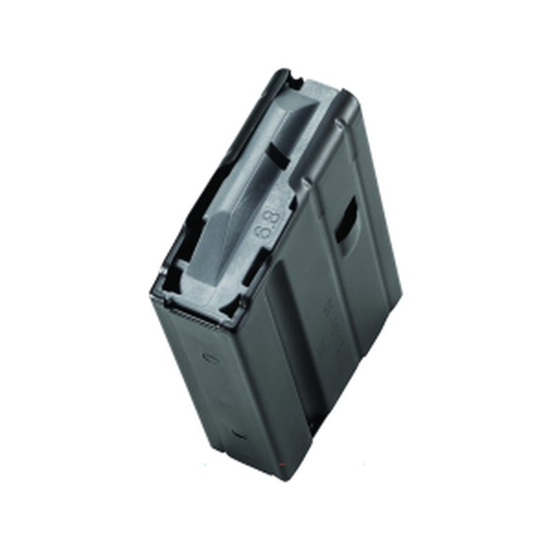 DuraMag SS Magazine AR-15 224 Valkyrie, 6.8 SPC 5-Round Stainless Steel Black