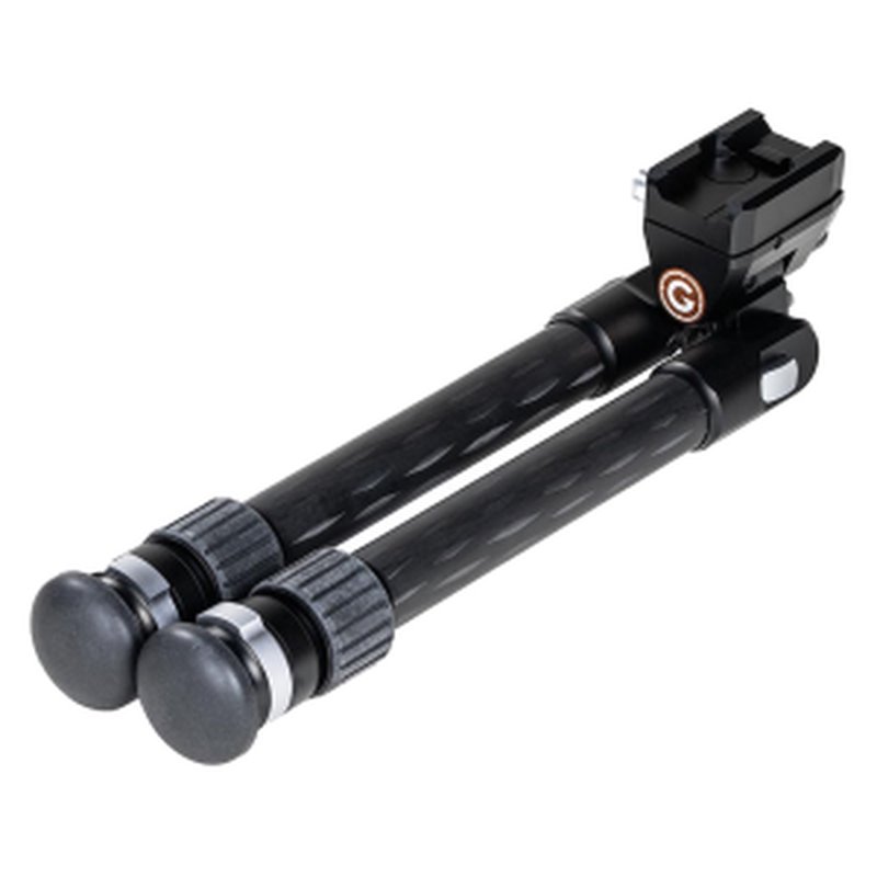 Gunwerks Elevate Ti Carbon Fiber Bipod Picatinny Mount 5-19 Inches Black
