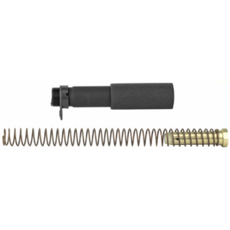 LBE Unlimited AR15 Pistol Buffer Tube Kit Buffer Tube Castle Nut End Plate Black