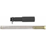 LBE Unlimited AR15 Pistol Buffer Tube Kit Buffer Tube Castle Nut End Plate Black