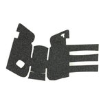 Talon Grips 110G Glock Gen 4 Adhesive Grip Aggressive Textured Granulate Black