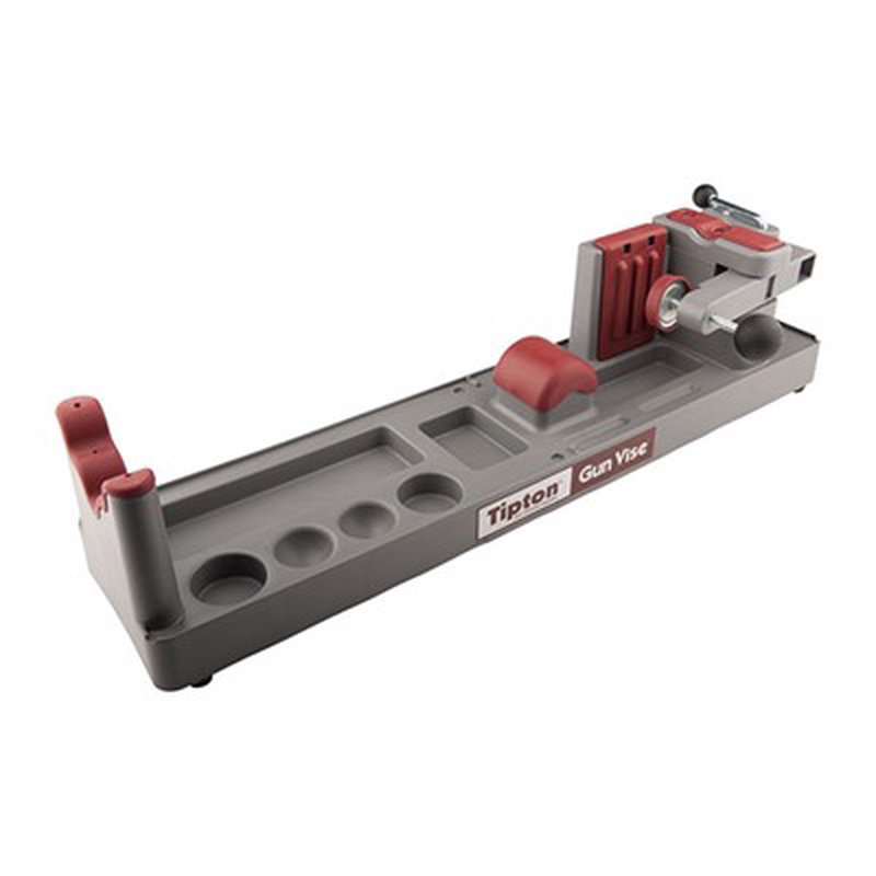 Tipton Gun Cleaning Vise with Quick Release Cam Action - Rubberized Cradle