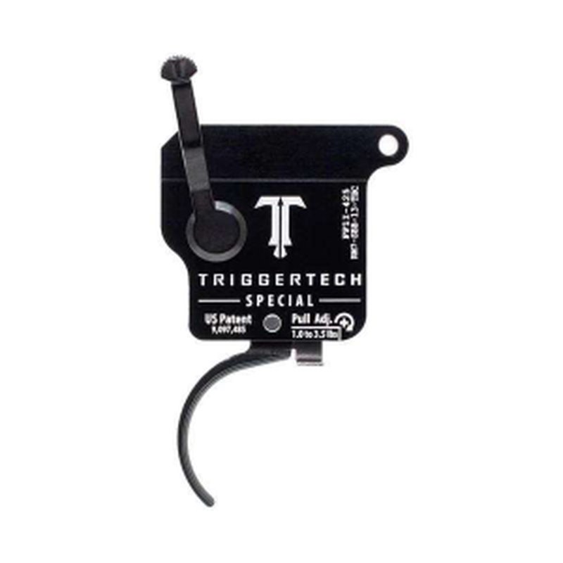 Triggertech Rem Mod 7 Special Curve Trigger Single Stage Black/Black