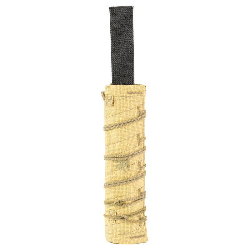 Burn Proof Gear Heavy Suppressor Cover 9.5 x 1.5 Wheat Tan Kevlar Heat Shield HVY