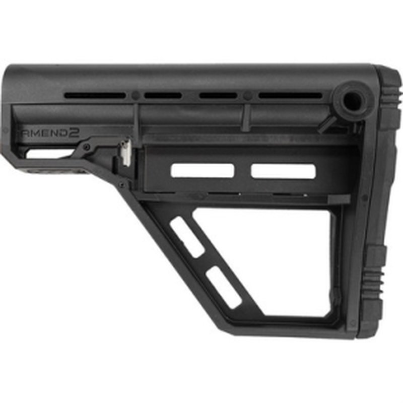 AMEND2 AMS Modular M-LOK Base Mil-Spec Carbine Stock Black