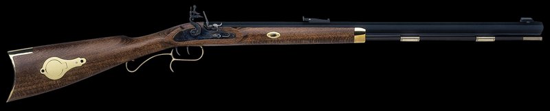 Traditions Hawken Woodsman Flintlock .50 Cal Blued Hardwood