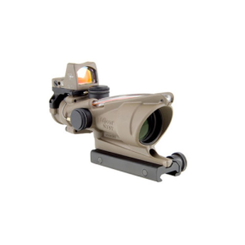 TRIJICON 4x32 ACOG Scope with RMR Type 2 (TA31-D-100570) Cerakote FDE