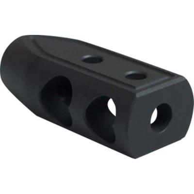 Timber Creek Outdoors Heart Breaker Muzzle Brake 223 Rem 1/2-28 Black Cerakote Aluminum