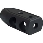Timber Creek Outdoors Heart Breaker Muzzle Brake 223 Rem 1/2-28 Black Cerakote Aluminum