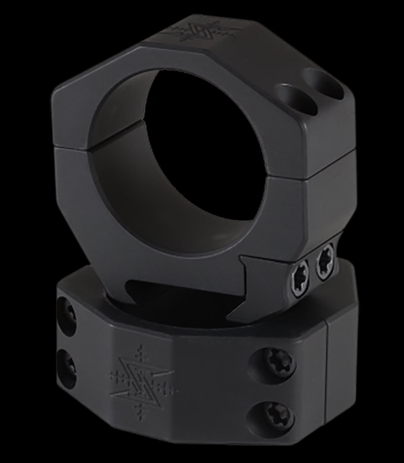 Seekins Precision 34mm Scope Rings AR High 1.45-Inch 4-Screw 7075-T6 Aluminum