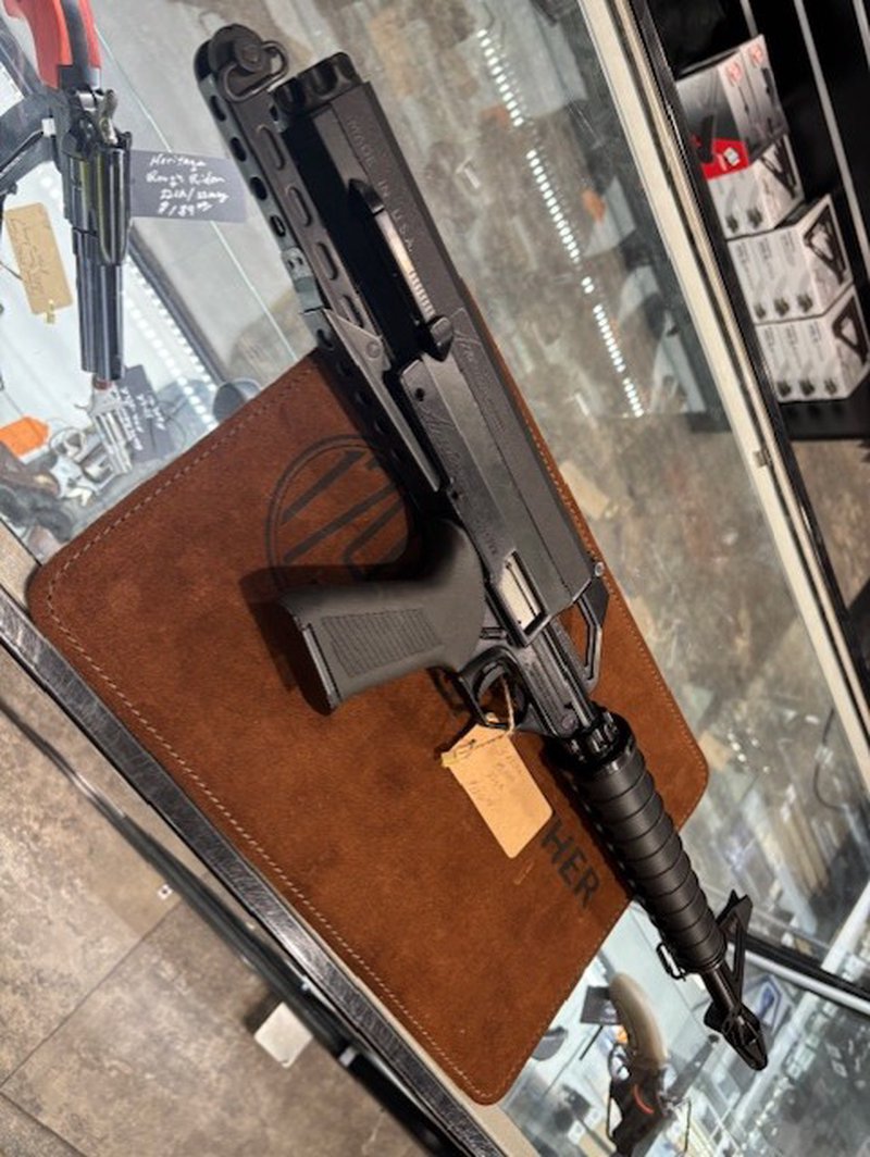Calico M-100 .22 LR Semi-Automatic Rifle 16 Inch Barrel Top Mounted Magazine