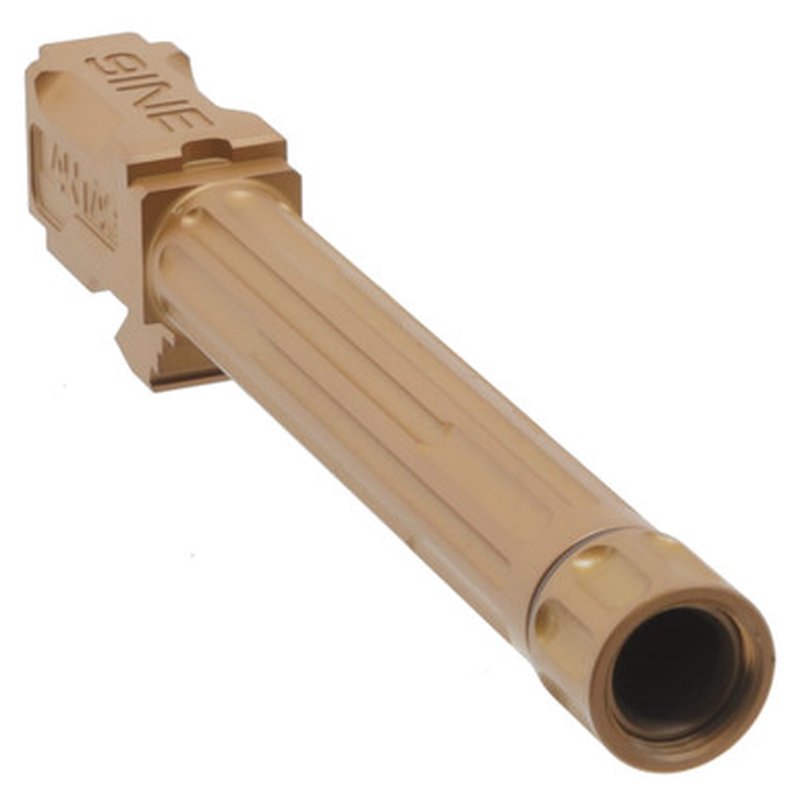Lantac 9INE G17 Fluted Threaded Bronze Barrel 9mm