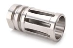 Tiger Rock AR-10 LR-308 Muzzle Brake 5/8x24 Stainless 5 Ports