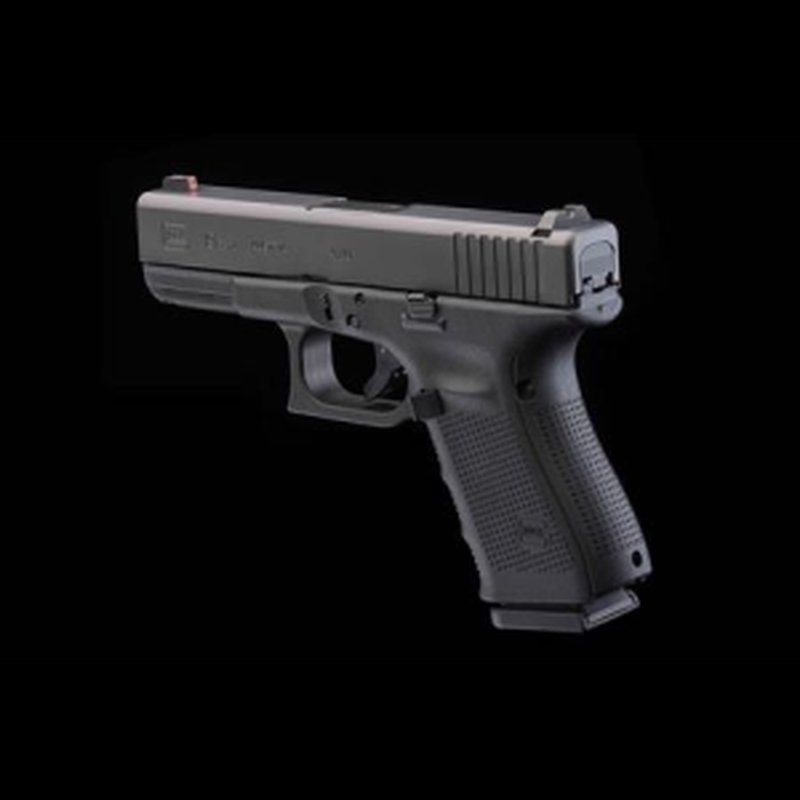 Glock 19 Gen4 ProGlo 9mm 15-Round Pistol with AmeriGlo Front Night Sight