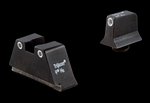 Trijicon 600649 Suppressor/Optic Height Sights Glock Front & Rear standard frame