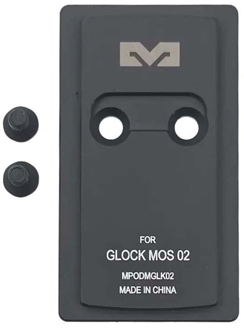 Meprolight MPO PRO-F Adapter Plate (Glock MOS) Black CNC 6061-T6