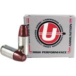 Underwood Ammo 9mm+P 147gr Hard Cast Flat Nose Ammunition 20-Pack
