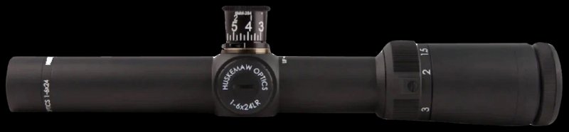 Huskemaw Optics Tactical Hunter LPVO 1-6x24mm 30mm Tube HuntSmart Reticle 1016HO