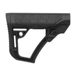 Daniel Defense 210910417900 Collapsible Buttstock Rifle Glass Reinforced Polymer Black