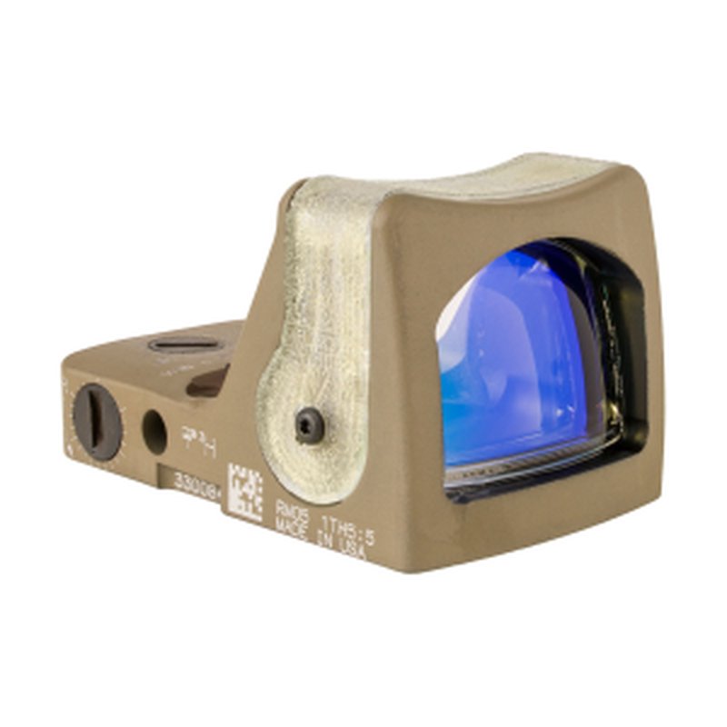 Trijicon RMR Dual-Illuminated 9 MOA Amber Dot Reflex Sight RM05-C-700189 FDE Cerakote