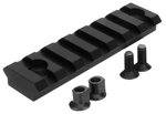 TacFire KeyMod Picatinny Rail 3" 7-Slot Black (MAR102)