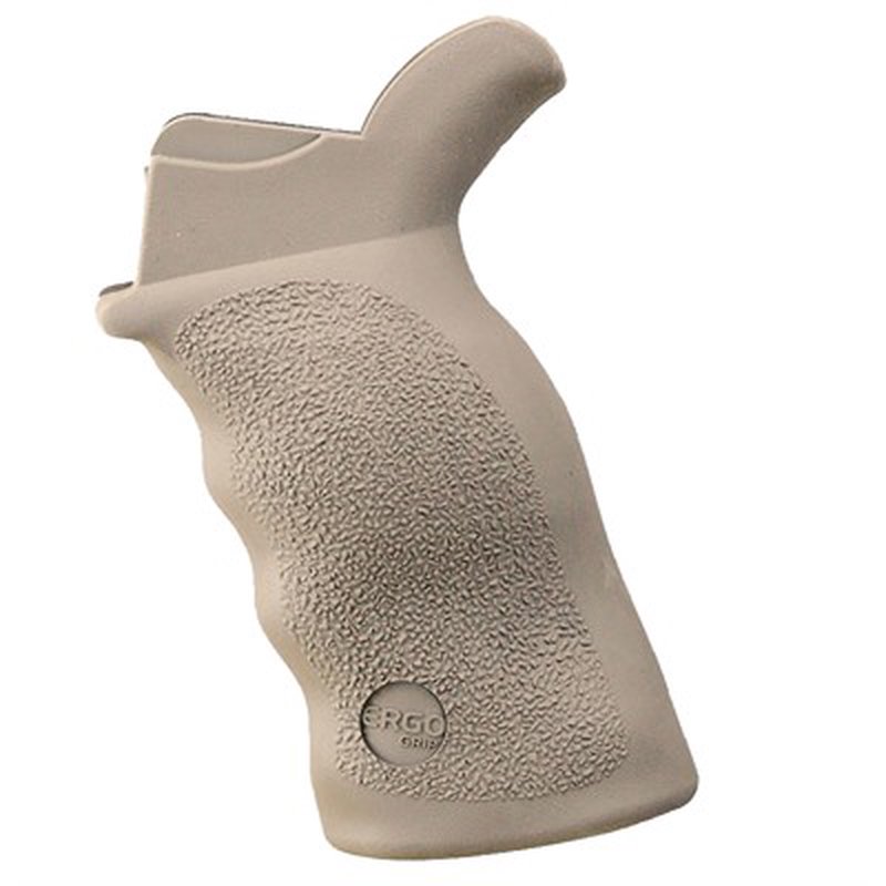 Ergo Tactical Deluxe Grip for AR-15/AR-10 - SureGrip Overmolded Dark Earth 4045-DE