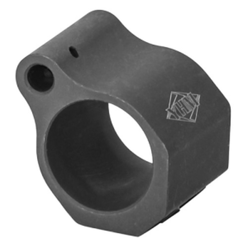Yankee Hill Machine Set Screw Low Profile Gas Block AR-15, LR-308 0.750 in Matte Black