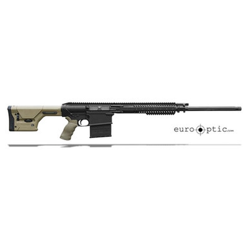 F&D Defense .338 Lapua Magnum AR Rifle, 25in Flat Dark Earth