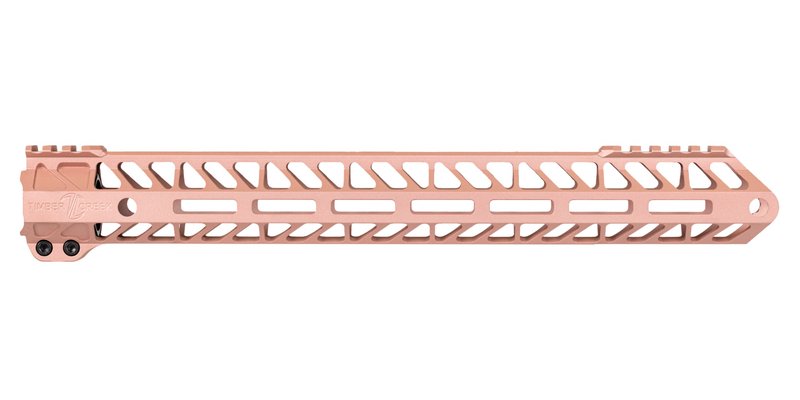 Timber Creek M-LOK Ultralight Enforcer 15" Handguard, Rose Gold