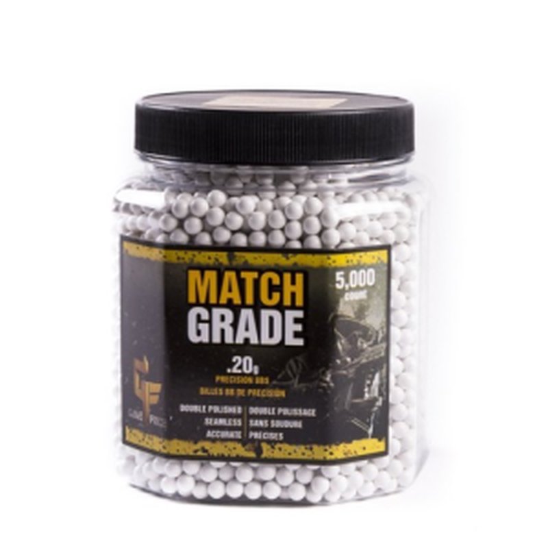 Crosman Match Grade 6mm BBs 0.20g White 5,000 Count