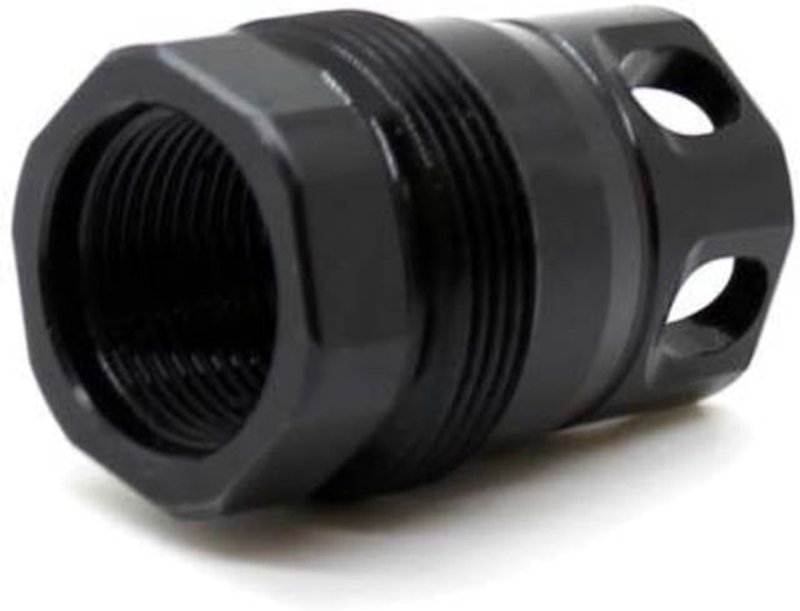 Kaw Valley Precision Plan B Muzzle Brake .45 Caliber 1/2x36 Black