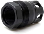 Kaw Valley Precision Plan B Muzzle Brake .45 Caliber 1/2x36 Black