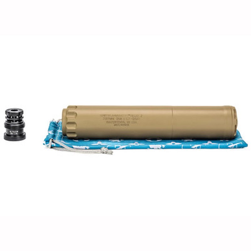 Griffin Armament Recce 7 Fixed Mount Suppressor GAREC7FDE-W Magpul FDE