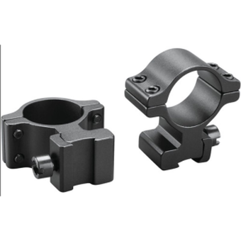 Tasco Angle-Loc Aluminum Detachable Scope Rings .22 Cal High, Matte