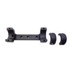 Game Reaper Scope Mount/Ring Combo For Rifle T/C Encore/Omega 1 Inch Tube Medium Rings 1.13 Inch Mount Height Matte Black Aluminum